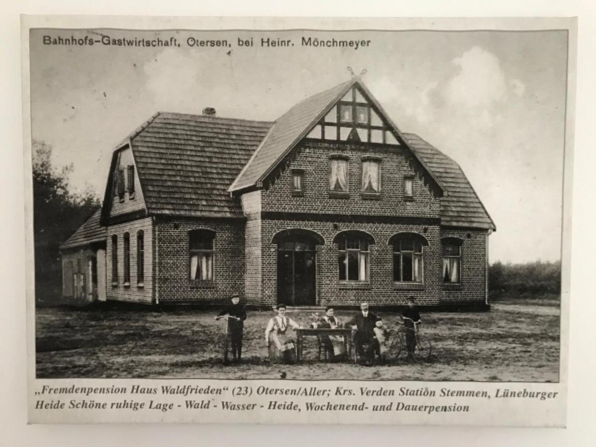 Apartmán Alter Bahnhof Otersen Kirchlinteln Exteriér fotografie
